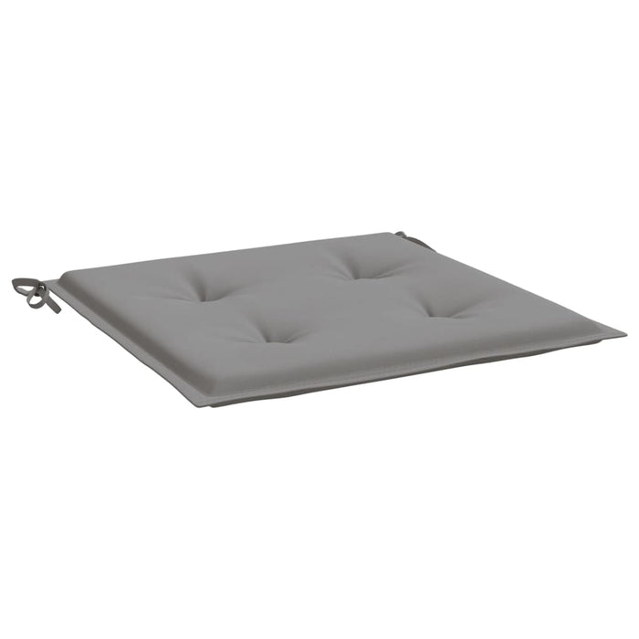 Perne scaune de grădină 4 buc. gri 50x50x4 cm țesătură Oxford WALTI