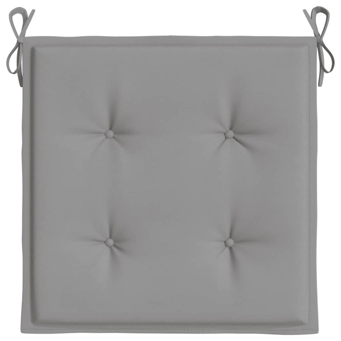 Perne scaune de grădină 4 buc. gri 50x50x4 cm țesătură Oxford WALTI