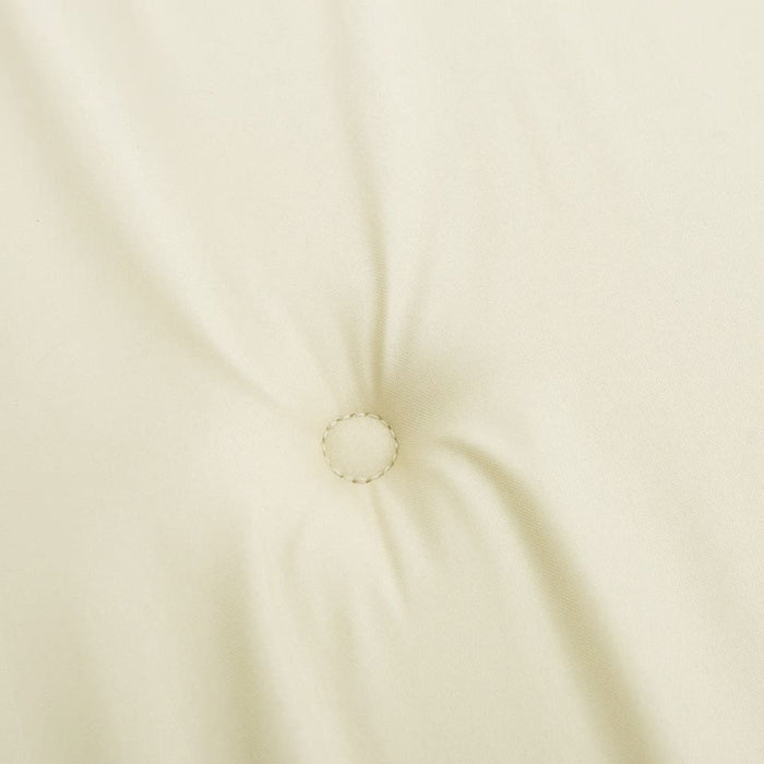 Perne scaune de grădină 4 buc. crem 50x50x4 cm țesătură Oxford WALTI