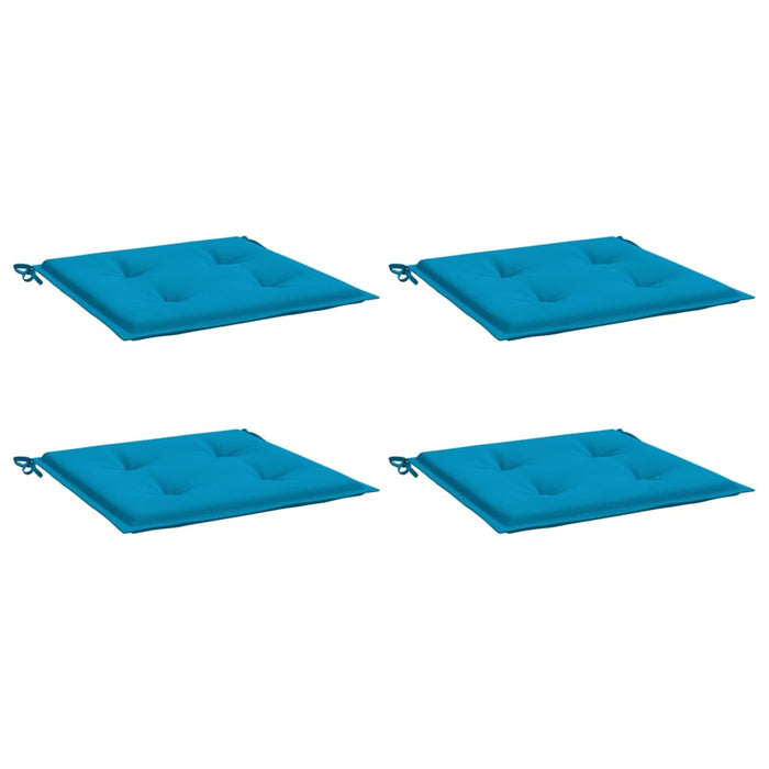 Perne scaune grădină 4 buc. albastru 50x50x4 cm țesătură Oxford WALTI