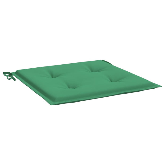 Perne scaune de grădină 6 buc. verde 50x50x4 cm țesătură Oxford WALTI