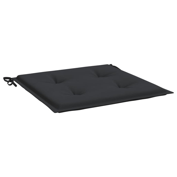 Perne scaune grădină 6 buc. negru 50x50x4 cm țesătură Oxford WALTI