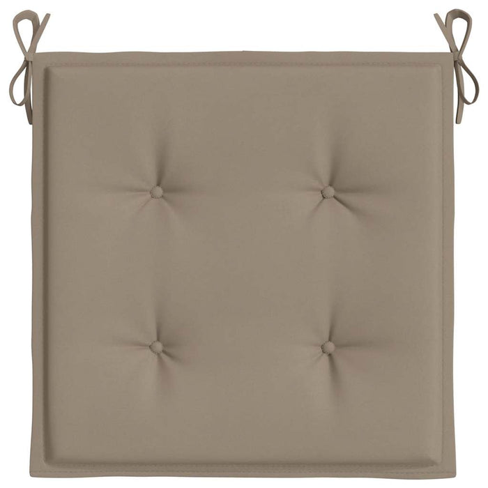 Perne scaune grădină 4 buc. gri taupe 50x50x4cm țesătură Oxford WALTI