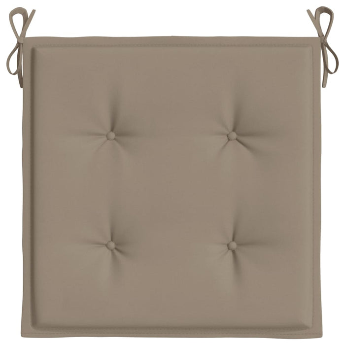 Perne scaune grădină 6 buc. gri taupe 50x50x4cm țesătură Oxford WALTI
