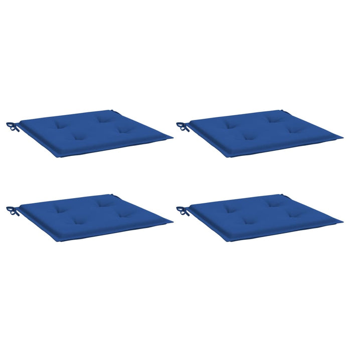 Perne scaune grădină 4 buc. albastru 50x50x4 cm țesătură Oxford WALTI