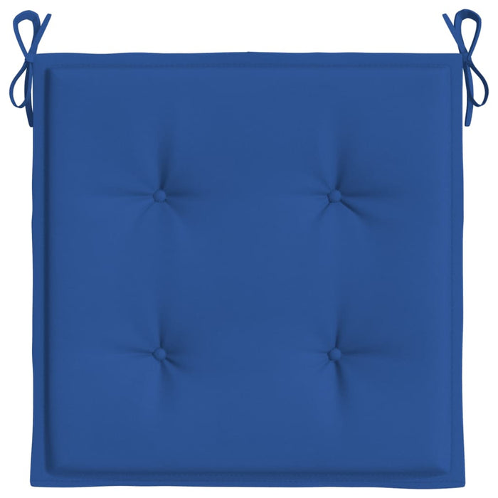 Perne scaune grădină 4 buc. albastru 50x50x4 cm țesătură Oxford WALTI