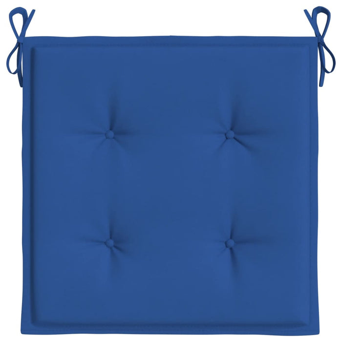Perne scaune grădină 6 buc. albastru 50x50x4 cm țesătură Oxford - WALTI WALTI