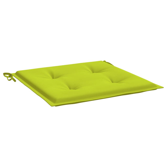 Perne scaune de grădină 6 buc. verde 50x50x4 cm țesătură Oxford WALTI