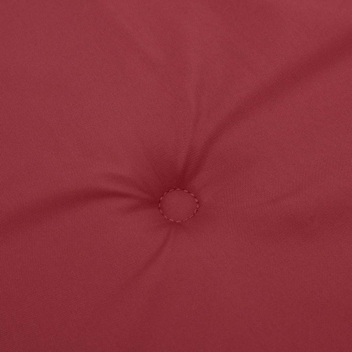 Pernă de bancă de grădină, roșu, 100x50x4 cm, textil oxford WALTI