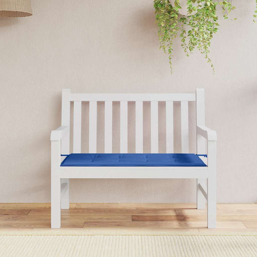 Pernă de bancă de grădină, albastru, 100x50x3 cm, textil oxford - WALTI WALTI