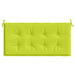 Pernă de bancă de grădină, verde, 100x50x3 cm, textil oxford - WALTI WALTI
