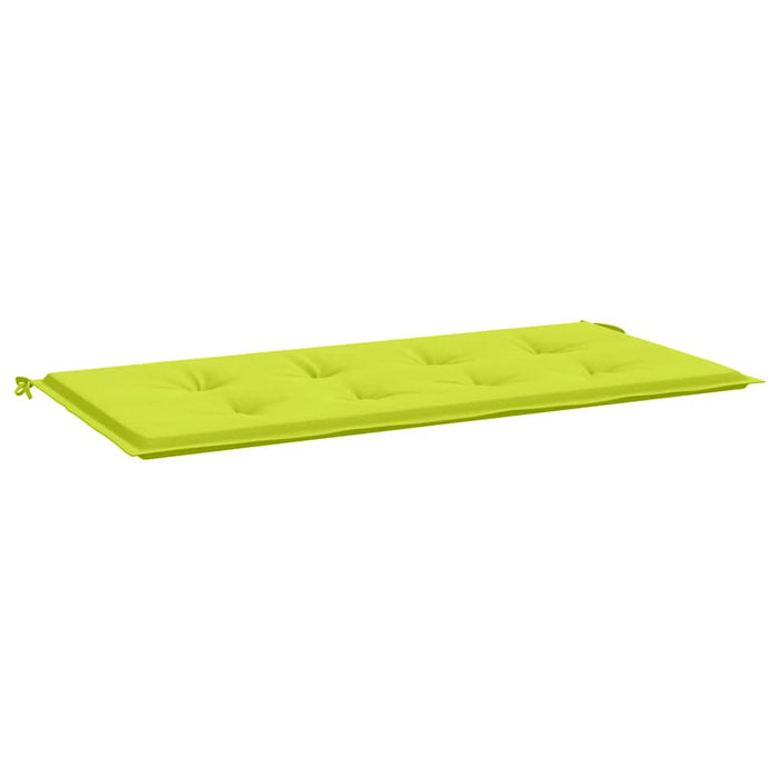 Pernă de bancă de grădină, verde, 120x50x4 cm, textil oxford WALTI