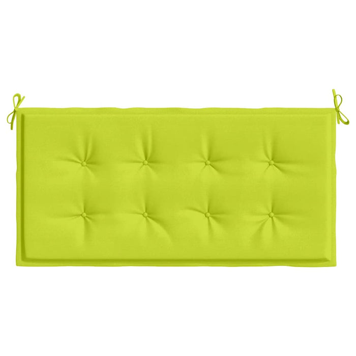 Pernă de bancă de grădină, verde, 120x50x4 cm, textil oxford WALTI