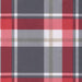 Pernă bancă de grădină, roșu carouri, 120x50x3cm, textil Oxford - WALTI WALTI