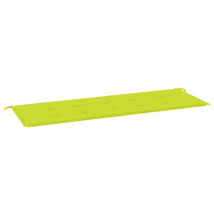 Pernă de bancă de grădină, verde, 150x50x3 cm, textil oxford - WALTI WALTI