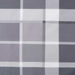 Pernă bancă de grădină, gri carouri, 150x50x4 cm, textil Oxford - WALTI WALTI