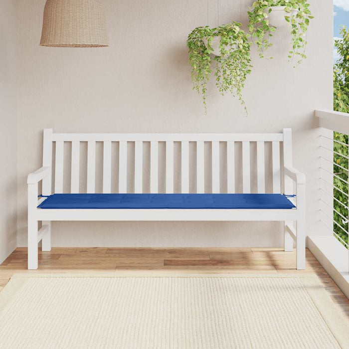 Pernă de bancă de grădină, albastru, 180x50x3 cm, textil oxford - WALTI WALTI