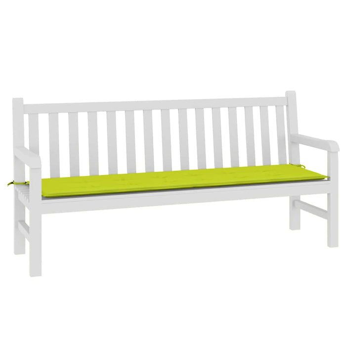 Pernă de bancă de grădină, verde, 180x50x3 cm, textil oxford - WALTI WALTI