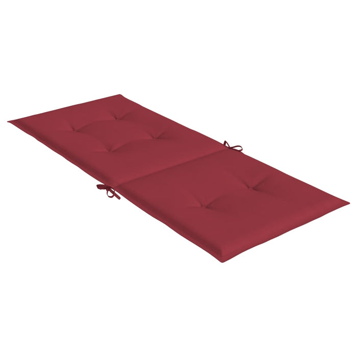 Perne scaun cu spătar înalt, 4 buc., roșu, 120x50x3 cm, textil - WALTI WALTI