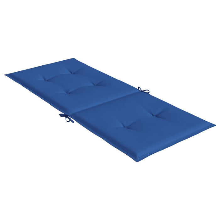 Perne scaun spătar înalt, 2 buc., albastru, 120x50x3 cm, textil - WALTI WALTI