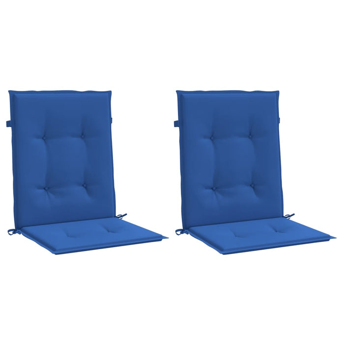 Perne cu spătar mic, 2 buc. albastru 100x50x3 cm textil oxford - WALTI WALTI