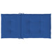 Perne cu spătar mic, 2 buc. albastru 100x50x3 cm textil oxford - WALTI WALTI