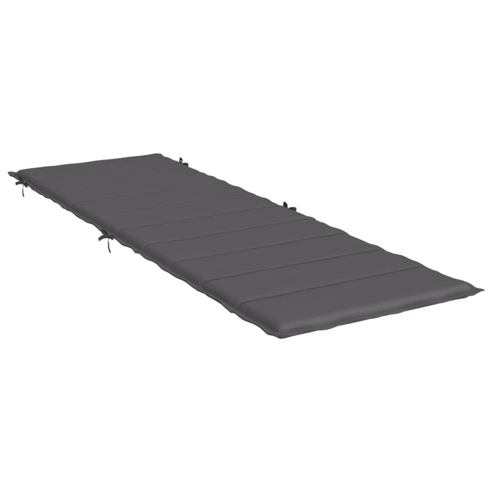 Pernă de șezlong, antracit, 180x58x3 cm, textil oxford - WALTI WALTI