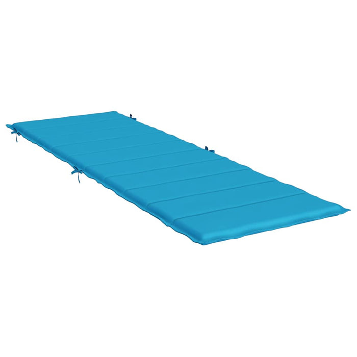 Pernă de șezlong, albastru, 186x58x4 cm, textil oxford - WALTI WALTI