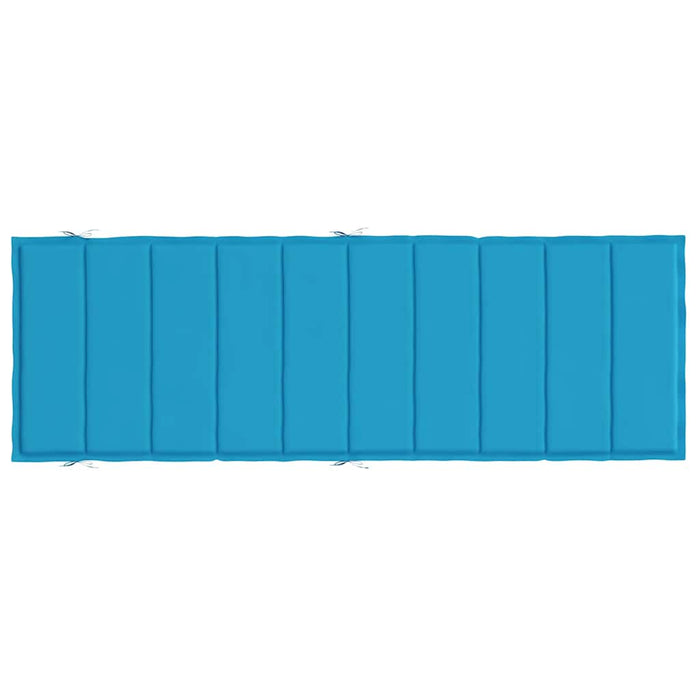 Pernă de șezlong, albastru, 186x58x4 cm, textil oxford - WALTI WALTI