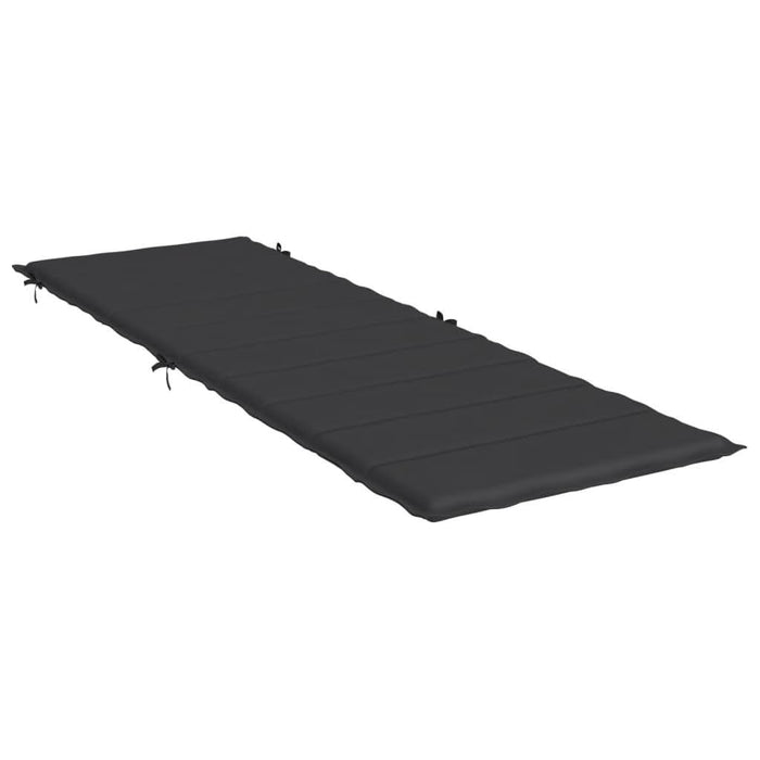 Pernă de șezlong, negru, 186x58x3 cm, textil oxford - WALTI WALTI