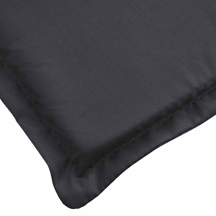 Pernă de șezlong, negru, 186x58x3 cm, textil oxford - WALTI WALTI