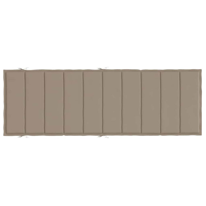 Pernă de șezlong, gri taupe, 186x58x3 cm, textil oxford - WALTI WALTI