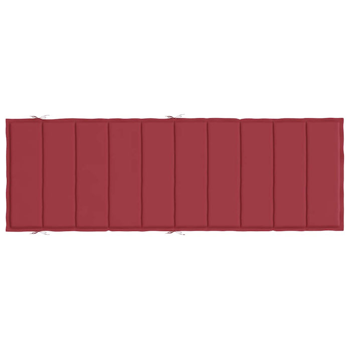 Pernă de șezlong, roșu vin, 186x58x3 cm, textil oxford - WALTI WALTI
