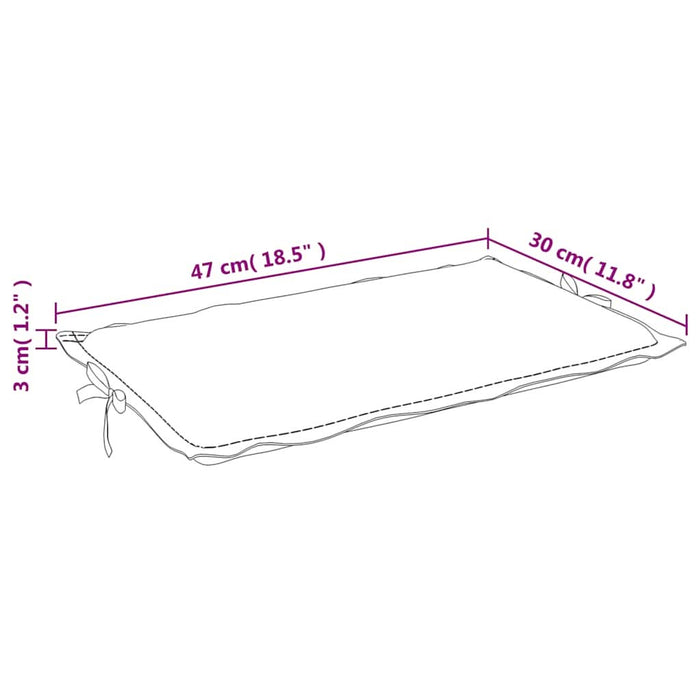 Pernă de șezlong, albastru regal, 186x58x4 cm, textil oxford - WALTI WALTI
