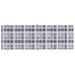 Pernă de șezlong, gri carouri, 186x58x3 cm, textil oxford - WALTI WALTI