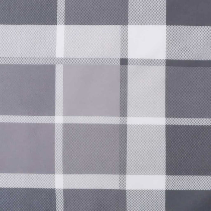 Pernă de șezlong, gri carouri, 186x58x3 cm, textil oxford - WALTI WALTI