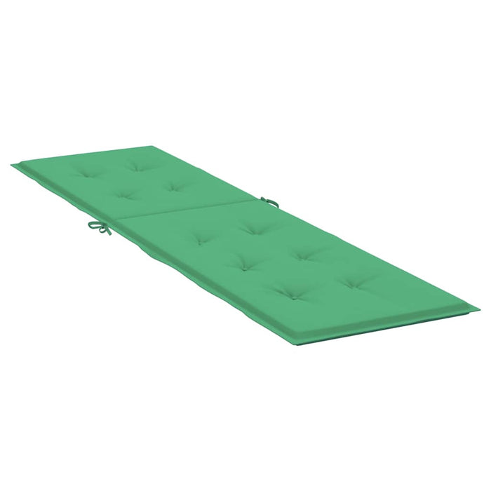 Pernă de șezlong, verde, (75 + 105) x50x4 cm WALTI