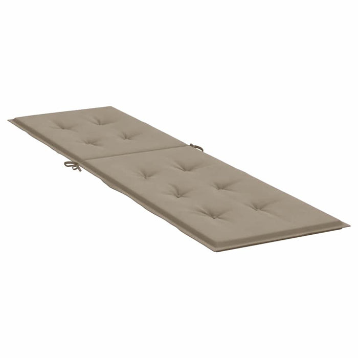 Pernă de șezlong, gri taupe, (75+105)x50x4 cm - WALTI WALTI