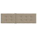 Pernă de șezlong, gri taupe, (75+105)x50x4 cm - WALTI WALTI