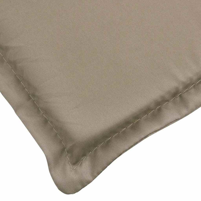 Pernă de șezlong, gri taupe, (75+105)x50x4 cm - WALTI WALTI