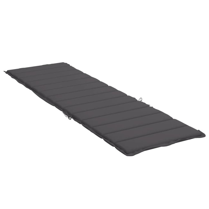 Pernă de șezlong, antracit, 200x50x3 cm, textil oxford - WALTI WALTI