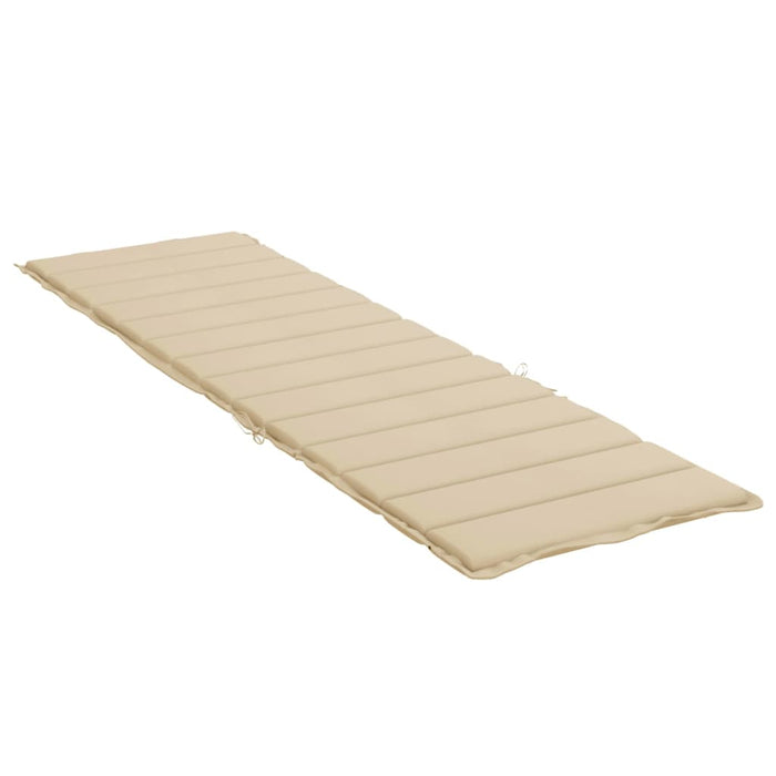 Pernă de șezlong, bej, 200x50x3 cm, textil oxford - WALTI WALTI