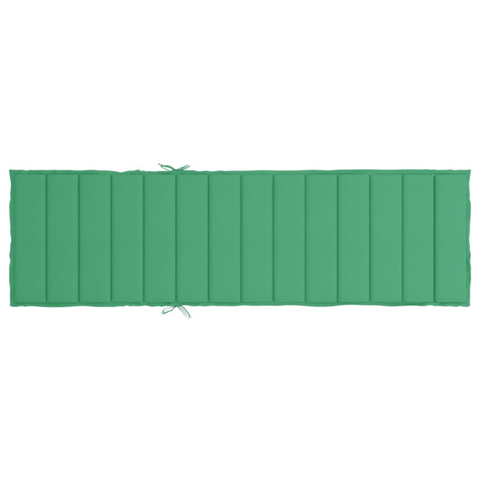 Pernă de șezlong, verde, 200x50x3 cm, textil oxford - WALTI WALTI