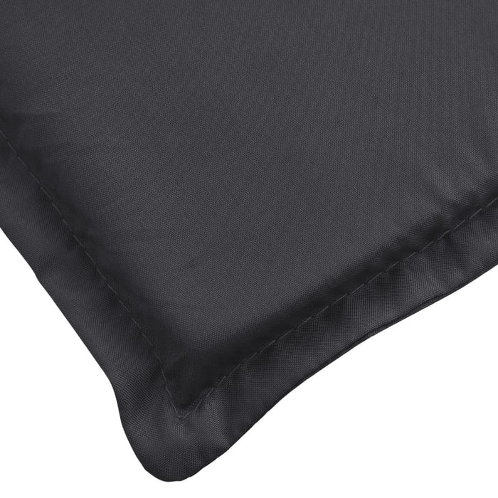 Pernă de șezlong, negru, 200x50x3 cm, textil oxford - WALTI WALTI
