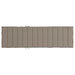 Pernă de șezlong, gri taupe, 200x50x3 cm, textil oxford - WALTI WALTI