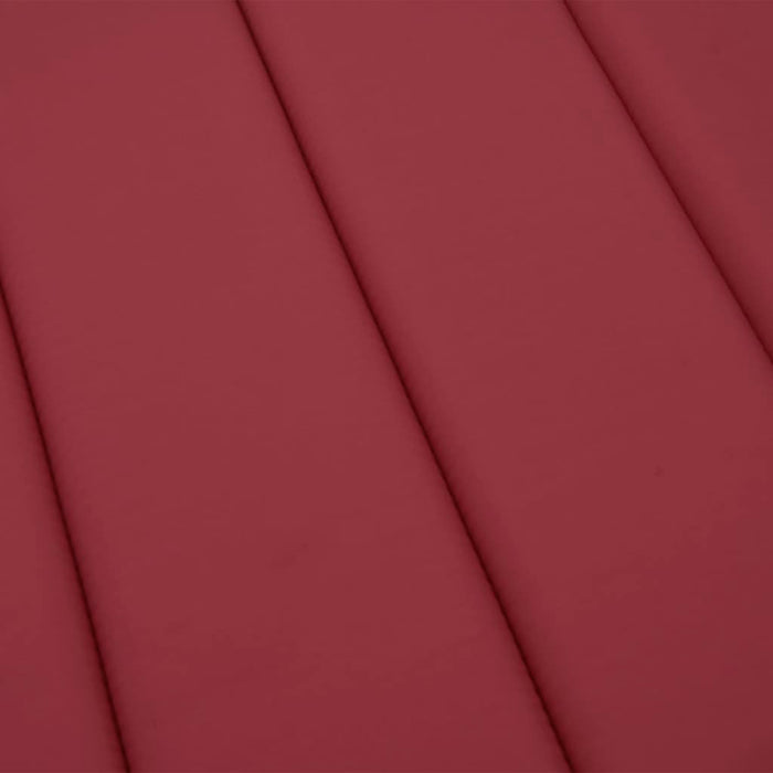 Pernă de șezlong, roșu vin, 200x50x3 cm, textil oxford - WALTI WALTI