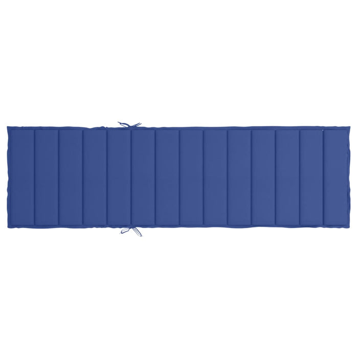 Pernă de șezlong, albastru regal, 200x50x3 cm, textil oxford - WALTI WALTI