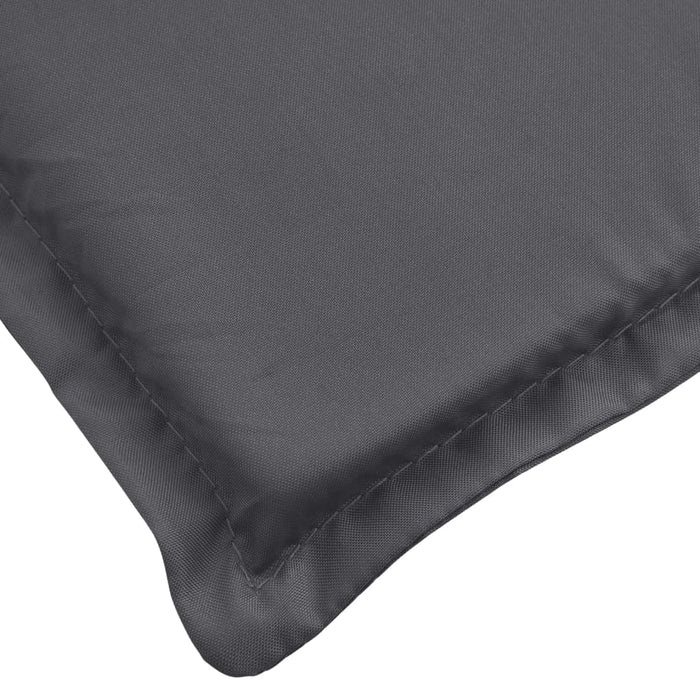 Pernă de șezlong, antracit, 200x60x3 cm, textil oxford - WALTI WALTI