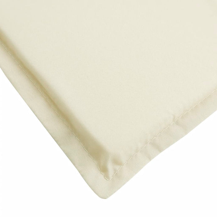 Pernă de șezlong, crem, 200x60x3 cm, textil oxford - WALTI WALTI