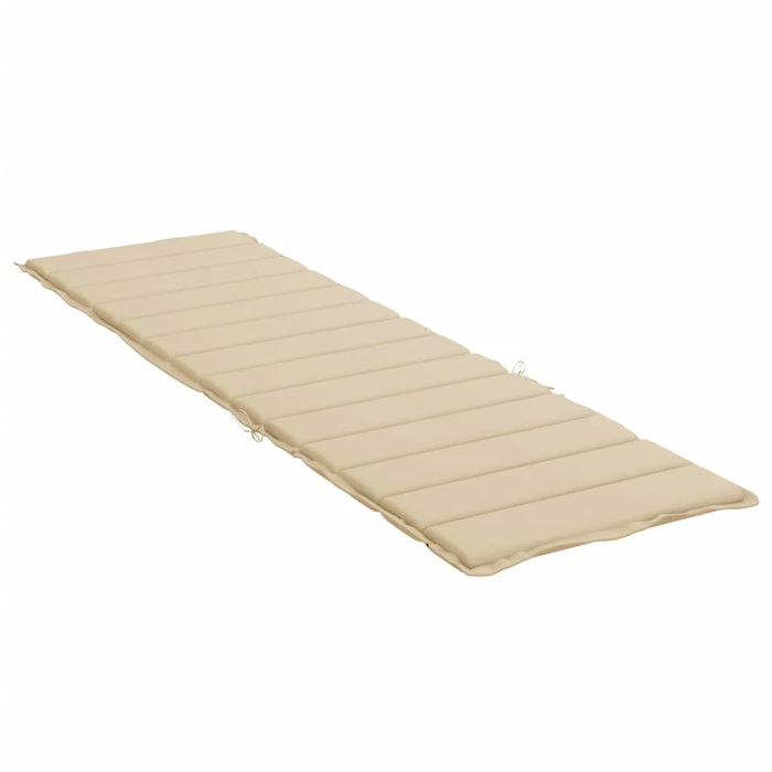Pernă de șezlong, bej, 200x60x3 cm, textil oxford - WALTI WALTI